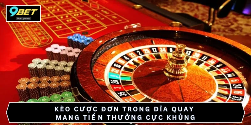 Kèo cược đơn trong đĩa quay mang tiền thưởng cực khủng